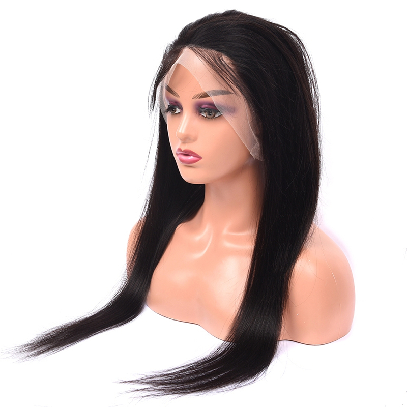 360 Transparent Lace Frontal Closure 22.5x4x2 With Adjustable Strap Virgin Straight Hair - 图片 4